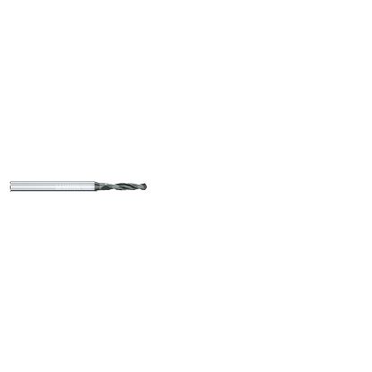 Picture of MIKRON 2.MD.210090.1 Carbide Drill Solid 118° 0.035 Diameter Cylindrical 0.059 1.181 OAL 2 Flute 6.0XD-8.0XD