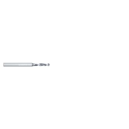 Picture of MIKRON 2.MD.210115.0 Carbide Drill Solid 118° 0.045 Diameter Cylindrical 0.059 1.181 OAL 2 Flute 5.0XD-8.0XD