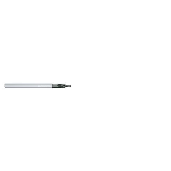 Picture of MIKRON 2.PD.03000.090 Pilot Drill Solid 140°, 90° 0.118 Diameter Cylindrical 0.157 2.244 OAL 2 Flute 2.0XD