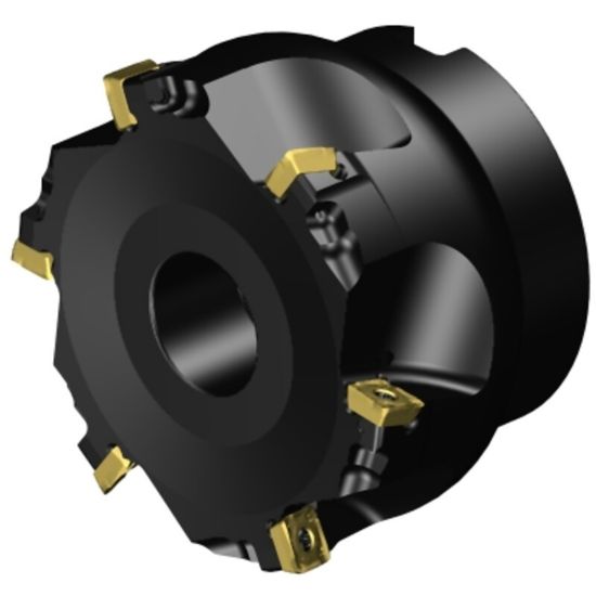 Picture of SANDVIK A490-076R25-08L, CoroMill 490 Square Shoulder Milling Cutter, 3.000" Cutting Diameter