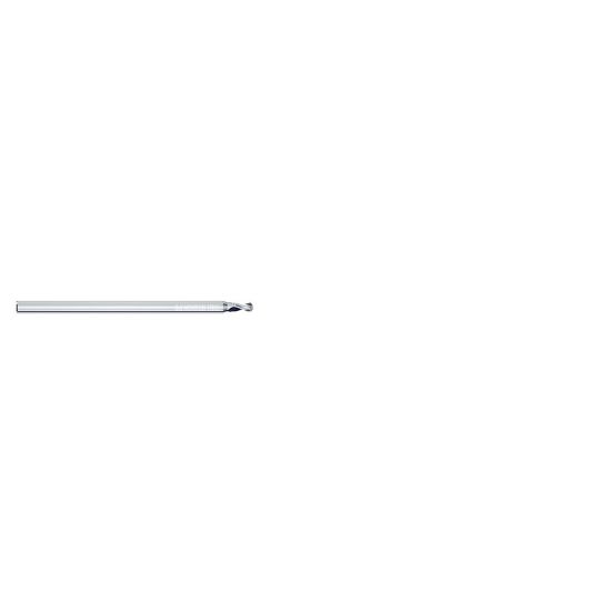 Picture of MIKRON 2.MD.200120.0 Carbide Drill Solid 118° 0.047 Diameter Cylindrical 0.059 1.181 OAL 2 Flute 1.5XD