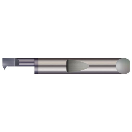 Picture of MICRO 100 QIT-4901500X Solid Tool Threading Swiss 0.500 Shank 0.49 Min Bore 3.000 OAL 8.00TPI - 32.00TPI 3.18MM - 0.79MM