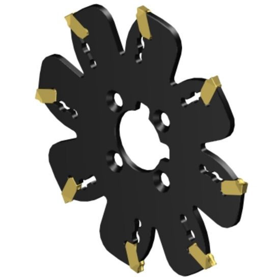 Picture of SANDVIK QD-G-100X22-M,, CoroMill QD Indexable Grooving and Parting Off Cutter, 100mm Cutting Diameter