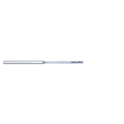 Picture of MIKRON 2.CFI.30051.IK.1 Carbide Drill Coolant Thru 140° 0.020 Diameter Cylindrical 0.118 2.090 OAL 2 Flute 30.0XD