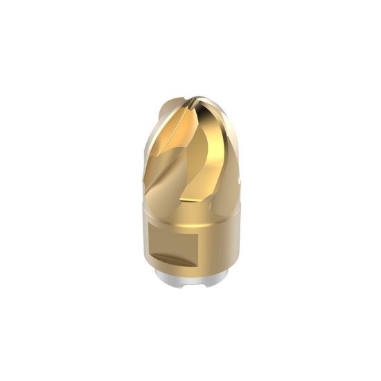 Picture of SECO MP10-00.375-.28-B90Z4-E02 Milling End Mill,Replacable Head Ball Nose Carbide TiAIN + TiN