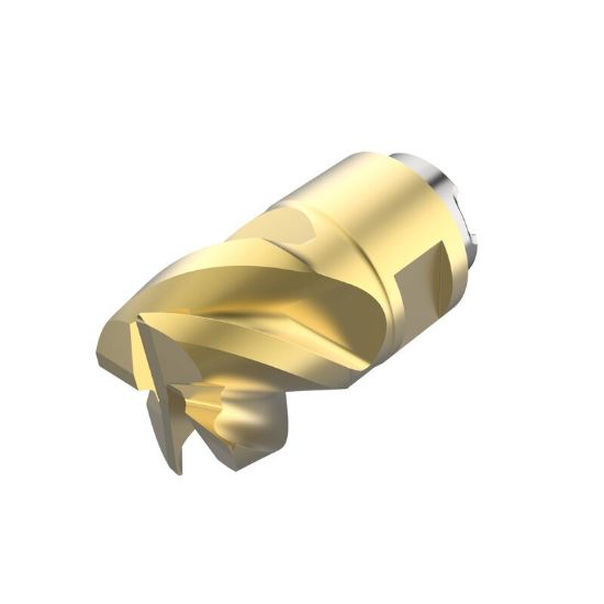 Picture of SECO MP16-16010R04Z4-M04 MP3000 Milling End Mill,Copy Mill,Replacable Head,90 Degree Corner Radius Carbide TiAlN