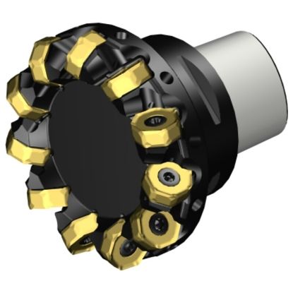 Picture of SANDVIK 745-100C8-21H Face Mill 42.0°, Face Mill 14 Index 3.937, 11fl