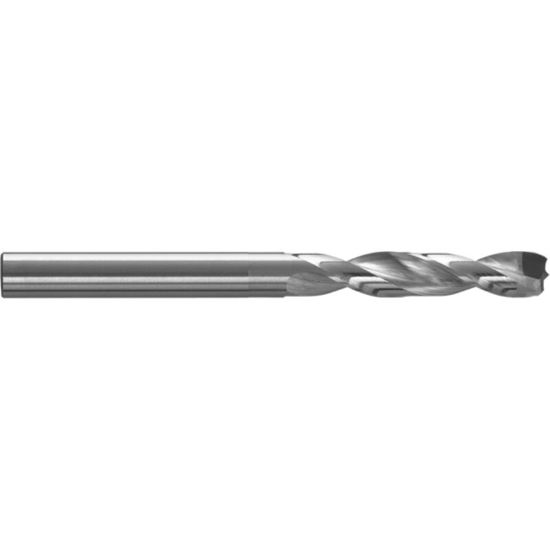 Picture of ROBBJACK PCD-11987-192 DIA 0.1915 SH 0.1910 LOC 1.40 OAL 2.70 End Mill Standard Flute Standard Helix PCD Uncoated Single End Square Sharp