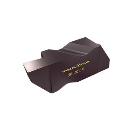 Picture of Tool-FLO FLF-3188L GP50 Top Notch Grooving Insert TiN 0.188 Wide 0.020 Corner Radius