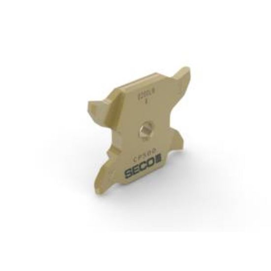 Picture of SECO X4GK2503M0-0100LN-R CP500 Cut Off & Grooving Grooving,Groove Turning Insert Carbide TiAIN + TiN