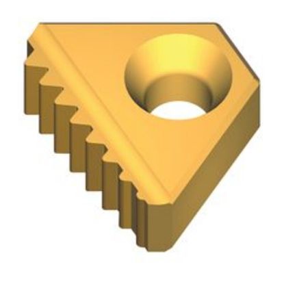 Picture of VARDEX 14DIR5BUT752T+ VKX Groove Threading,Threading Insert Full Profile TiN 5.00TPI Buttress