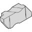 Picture of WIDIA/KENNAMETAL NG3125R TN6010 Top Notch Grooving Insert TiAlN 0.007 Corner Radius 0.125 Wide