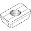Picture of WIDIA/KENNAMETAL XPNT 160412 TN6540 Milling Insert Paralelagram TiAlN 0.046 Corner Radius