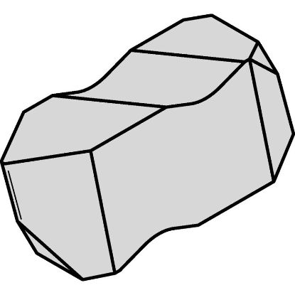 Picture of WIDIA/KENNAMETAL NT2R Top Notch Groove Threading,Threading Insert Partial Profile TiAlN 8.00TPI - 36.00TPI 3.18MM - 0.71MM 60.0°