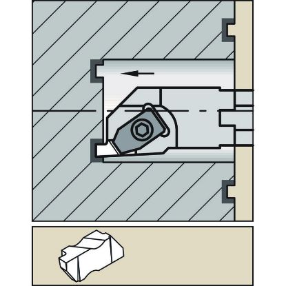 Picture of WIDIA/KENNAMETAL A20UNSR3 Top Notch Insert Boring Bar 1.250