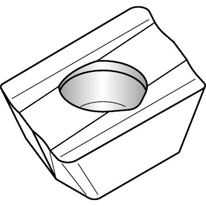 Picture of WIDIA/KENNAMETAL AONT10T308MH TN6540 Insert Paralelagram TiAlN 0.031 Corner Radius