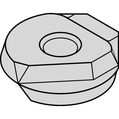 Picture of WIDIA/KENNAMETAL M270BF1000 Milling Insert Ball Mill TiAlN 0.500 Corner Radius