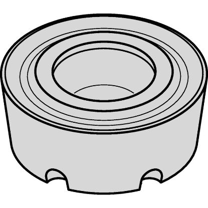 Picture of WIDIA/KENNAMETAL RCMT1606M0TX Milling Insert Round TiN + TiCN + Al2O3