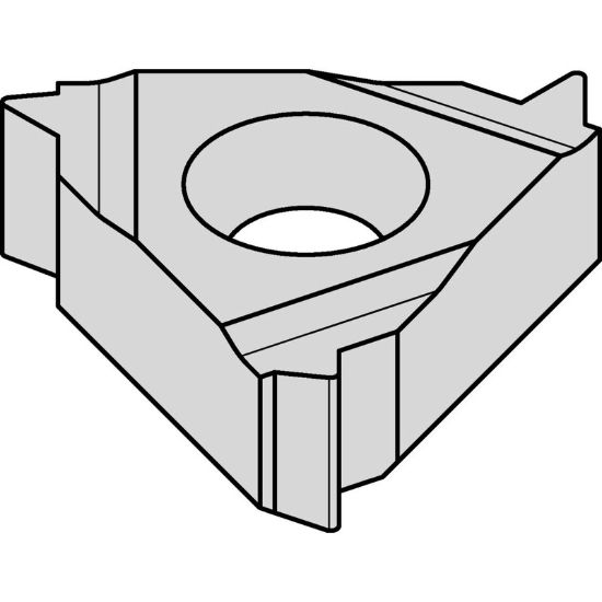 Picture of WIDIA/KENNAMETAL 5IR55ISO Insert Iso Thread Full Profile TiAlN Metric 5.50MM