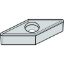 Picture of WIDIA/KENNAMETAL GPHW1211 CG5 Insert 45.0° TiN 0.015 Corner Radius