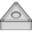 Picture of WIDIA/KENNAMETAL TNMG4322PTN20K Insert Triangle TiN + TiCN + Al2O3 0.031 Corner Radius