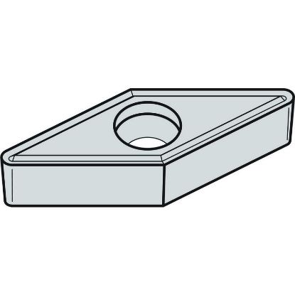 Picture of WIDIA/KENNAMETAL VBGT33051P TN10U Insert 35.0° TiAIN + TiN 0.008 Corner Radius