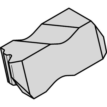 Picture of WIDIA/KENNAMETAL NWC3R11E Top Notch Groove Threading,Threading Insert Full Profile TiAlN 0.011 Corner Radius Whitworth BSW/BSF/BSP 11.00TPI