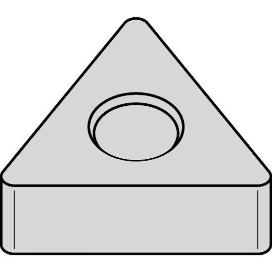 Picture of WIDIA/KENNAMETAL TNMA432 WK20CT Insert Triangle TiN + TiCN + Al2O3 0.031 Corner Radius