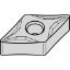 Picture of WIDIA/KENNAMETAL DNMP441 WM25CT Insert 55.0° TTiN + TiCN + Al2O3 + TiOCN 0.016 Corner Radius