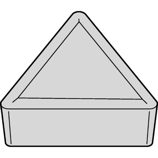 Picture of WIDIA/KENNAMETAL TPMR222 WP35CT Insert Triangle TiN + TiCN + Al2O3 + TiOCN 0.031 Corner Radius