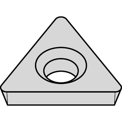 Picture of WIDIA/KENNAMETAL TPHB32X0 CG5 Insert Triangle TiN 0.002 Corner Radius