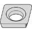 Picture of WIDIA/KENNAMETAL CDHB120605 TN7 Insert 80.0° 0.007 Corner Radius