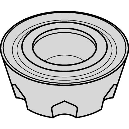 Picture of WIDIA/KENNAMETAL RDMT1204M0TX Milling Insert Round TiAlN