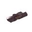 Picture of Tool-FLO FLFT-4250R GP50 Top Notch Face Grooving Insert TiN 0.250 Wide 0.020 Corner Radius