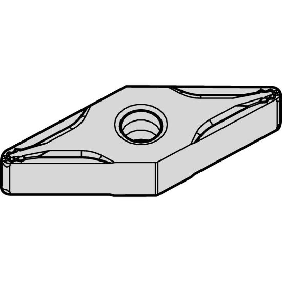 Picture of WIDIA/KENNAMETAL VNMG3326P TN20P Insert 35.0° TiN + TiCN + Al2O3 0.031 Corner Radius