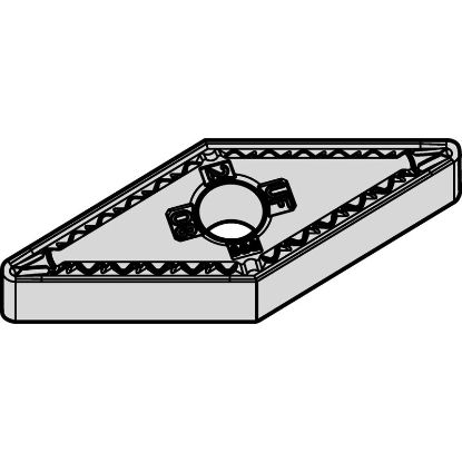 Picture of WIDIA/KENNAMETAL VNMG332UF WP15CT Insert 35.0° TiN + TiCN + Al2O3 + ZrCN 0.031 Corner Radius