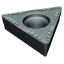 Picture of WIDIA/KENNAMETAL TCMT32.52MU WP25CT Insert Triangle TiCN + Al2O3 + TiCNTiN 0.031 Corner Radius