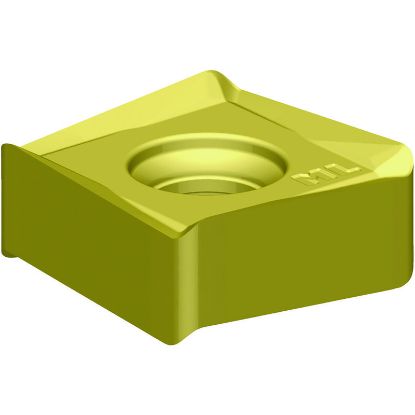 Picture of WIDIA/KENNAMETAL SNHX 120408PNERML WS40Powder Metal Milling Insert Square AlTiN + TiN 0.031 Corner Radius