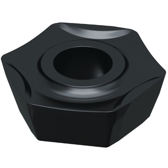 Picture of WIDIA/KENNAMETAL HPGT06T3DZERGD3W WP40Powder Metal Milling Insert Hexagon AlCrN + TiAlN 0.038 Corner Radius