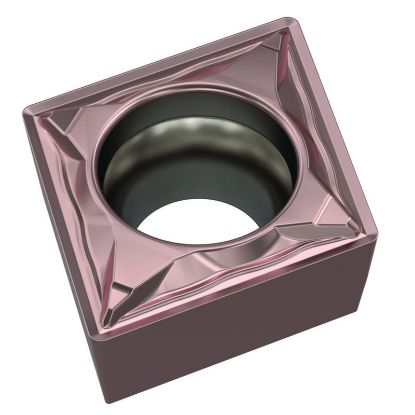 Picture of WIDIA/KENNAMETAL CCMT21.51FP WM15CT Insert 80.0° TiN + TiCN + Al2O3 + TiOCN 0.016 Corner Radius