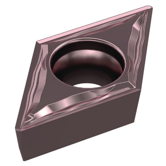 Picture of WIDIA/KENNAMETAL DCMT32.51FP WM25CT Insert 55.0° TTiN + TiCN + Al2O3 + TiOCN 0.016 Corner Radius