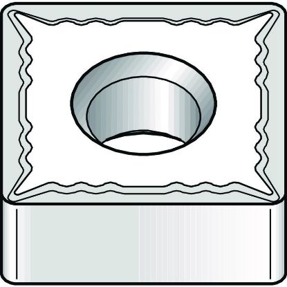 Picture of WIDIA/KENNAMETAL SNMG432UF WM25CT Insert Square TTiN + TiCN + Al2O3 + TiOCN 0.031 Corner Radius