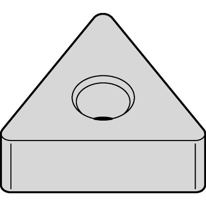 Picture of WIDIA/KENNAMETAL TNMA332 WK05CT Insert Triangle TiN + TiCN + Al2O3 0.031 Corner Radius