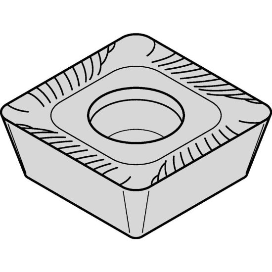 Picture of WIDIA/KENNAMETAL SDMT54PDRML WK15CM Milling Insert Square Alumina 0.046 Corner Radius