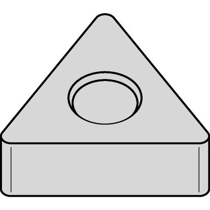 Picture of WIDIA/KENNAMETAL TNMA332 WK20CT Insert Triangle TiN + TiCN + Al2O3 0.031 Corner Radius