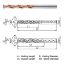 Picture of WIDIN HPI508198 19.80MM DIA 140° Point 2 Flute 8XD Drill