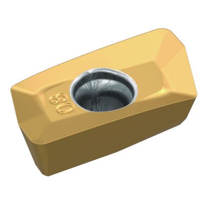 Picture of WIDIA/KENNAMETAL XDCT 110408PDERML WS40Powder Metal Milling Insert Paralelagram AlTiN + TiN 0.031 Corner Radius