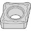 Picture of WIDIA/KENNAMETAL CCMT43141 THM Insert 80.0° 0.016 Corner Radius