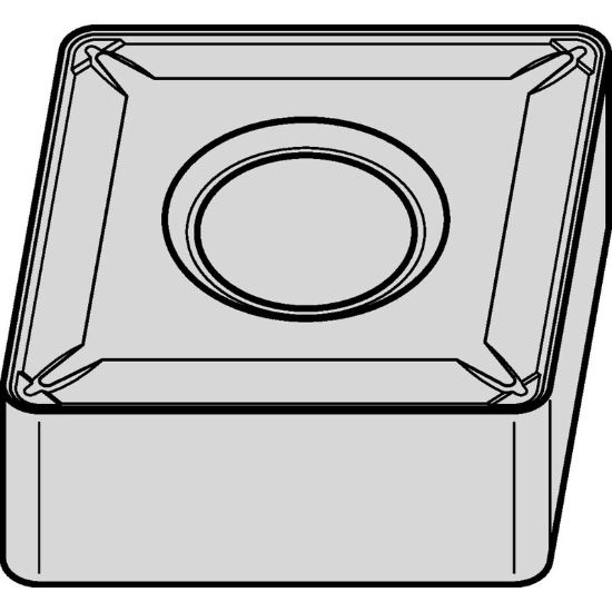 Picture of WIDIA/KENNAMETAL CNMG4312P TN10U Insert 80.0° TiAIN + TiN 0.016 Corner Radius