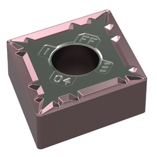 Picture of WIDIA/KENNAMETAL CNMG431FF WP15CT Insert 80.0° TiN + TiCN + Al2O3 + ZrCN 0.016 Corner Radius